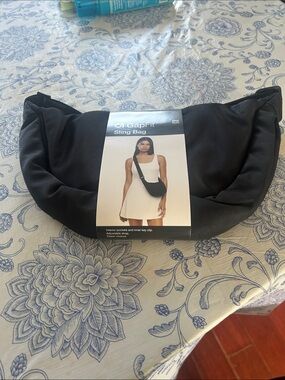 GAP Black Sling Travel Bag